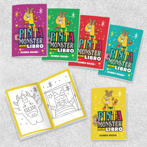 Pack Mini Libros Pinta Monster 1ºEdición