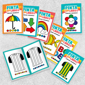 Pack Mini Librito Ejercicios Sensoriales 1ºedición
