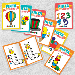 Pack Mini Libritos Ejercicios Sensoriales 2ºedición
