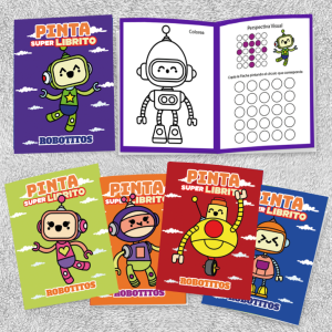 Pack Super Libritos Robotitos