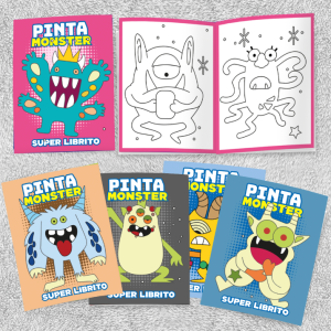 Pack Super Libritos Pinta Monster