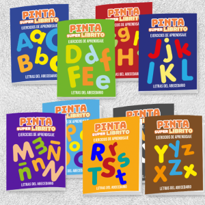 Pack Super Libritos Ejercicios de Aprendizaje Abecedario